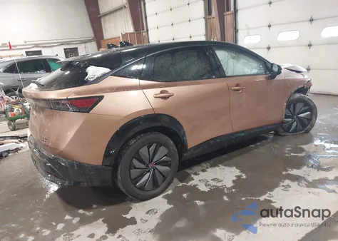 2025 Nissan Ariya Platinum+ z USA, uszkodzony, nr VIN JN8DF0CH7SM764915